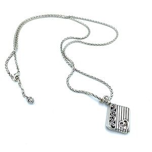 Brighton Miracles of Love Pendant on a Chunky Necklace